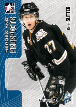 2005-06 In The Game Heroes and Prospects #158 Brett Sutter Front