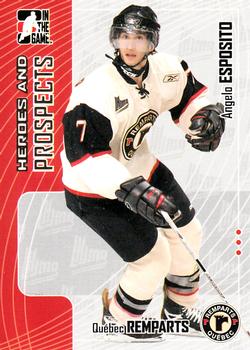 2005-06 In The Game Heroes and Prospects #159 Angelo Esposito Front