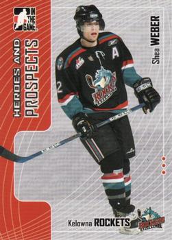 2005-06 In The Game Heroes and Prospects #161 Shea Weber Front