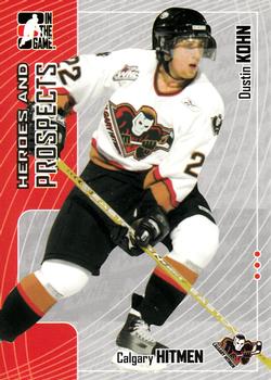 2005-06 In The Game Heroes and Prospects #166 Dustin Kohn Front