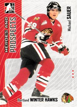 2005-06 In The Game Heroes and Prospects #171 Michael Sauer Front