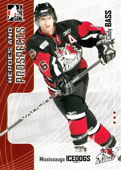 2005-06 In The Game Heroes and Prospects #180 Cody Bass Front