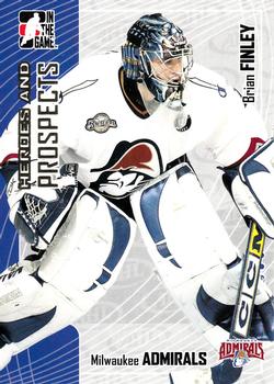 2005-06 In The Game Heroes and Prospects #206 Brian Finley Front