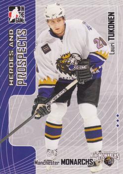 2005-06 In The Game Heroes and Prospects #251 Lauri Tukonen Front