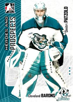 2005-06 In The Game Heroes and Prospects #256 Dmitri Patzold Front