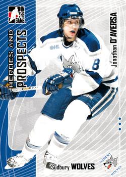 2005-06 In The Game Heroes and Prospects #291 Jonathan D'Aversa Front