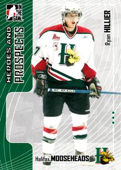 2005-06 In The Game Heroes and Prospects #304 Ryan Hillier Front