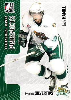 2005-06 In The Game Heroes and Prospects #312 Zach Hamill Front