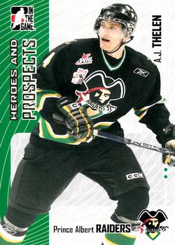 2005-06 In The Game Heroes and Prospects #313 A.J. Thelen Front