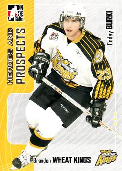 2005-06 In The Game Heroes and Prospects #318 Codey Burki Front