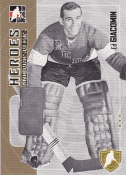 2005-06 In The Game Heroes and Prospects #31 Ed Giacomin Front