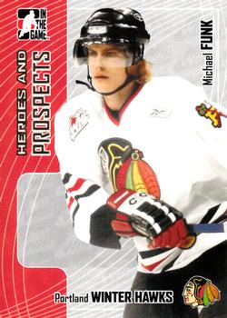 2005-06 In The Game Heroes and Prospects #320 Michael Funk Front