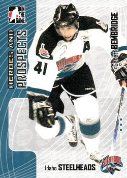 2005-06 In The Game Heroes and Prospects #359 Garett Bembridge Front