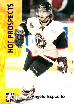 2005-06 In The Game Heroes and Prospects #373 Angelo Esposito Front