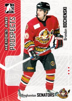 2005-06 In The Game Heroes and Prospects #42 Brandon Bochenski Front