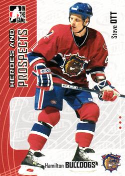 2005-06 In The Game Heroes and Prospects #43 Steve Ott Front