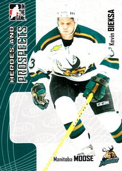 2005-06 In The Game Heroes and Prospects #44 Kevin Bieksa Front