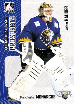 2005-06 In The Game Heroes and Prospects #47 Adam Hauser Front