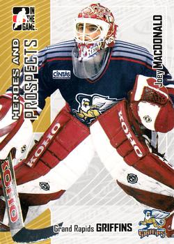 2005-06 In The Game Heroes and Prospects #51 Joey MacDonald Front
