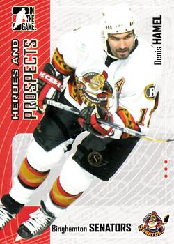2005-06 In The Game Heroes and Prospects #52 Denis Hamel Front