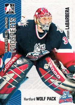 2005-06 In The Game Heroes and Prospects #56 Jason LaBarbera Front