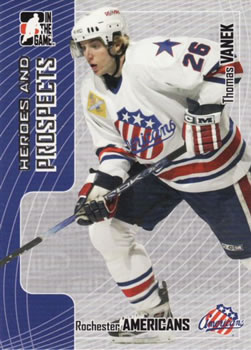 2005-06 In The Game Heroes and Prospects #59 Thomas Vanek Front