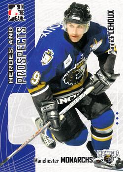 2005-06 In The Game Heroes and Prospects #70 Yanick Lehoux Front