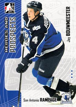 2005-06 In The Game Heroes and Prospects #72 Jay Bouwmeester Front