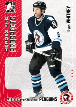 2005-06 In The Game Heroes and Prospects #73 Ryan Whitney Front