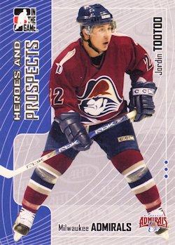 2005-06 In The Game Heroes and Prospects #75 Jordin Tootoo Front