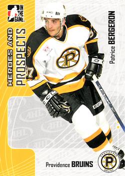 2005-06 In The Game Heroes and Prospects #81 Patrice Bergeron Front