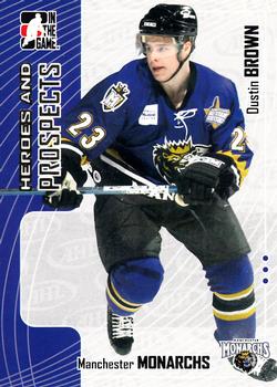 2005-06 In The Game Heroes and Prospects #83 Dustin Brown Front