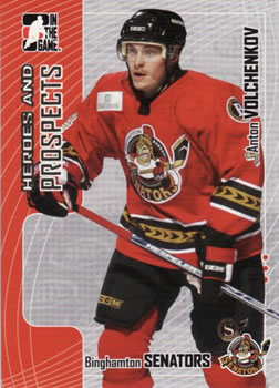 2005-06 In The Game Heroes and Prospects #90 Anton Volchenkov Front