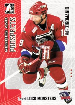 2005-06 In The Game Heroes and Prospects #98 Michael Zigomanis Front