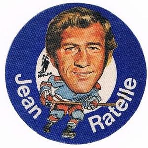 1973-74 Mac's Milk Stickers #NNO Jean Ratelle Front