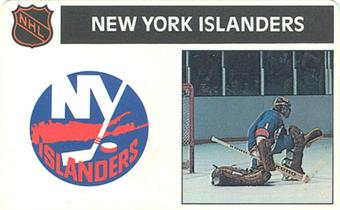 1975-76 Popsicle #NNO New York Islanders Front