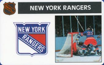 1975-76 Popsicle #NNO New York Rangers Front