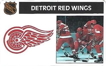 1975-76 Popsicle #NNO Detroit Red Wings Front