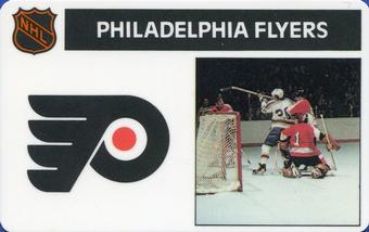 1975-76 Popsicle Bilingual #NNO Philadelphia Flyers Front