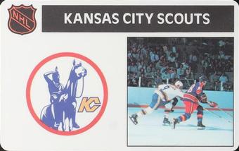 1975-76 Popsicle Bilingual #NNO Kansas City Scouts Front