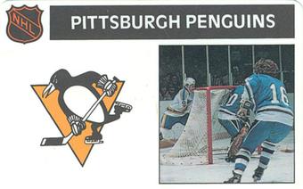 1976-77 Popsicle Bilingual #NNO Pittsburgh Penguins Front