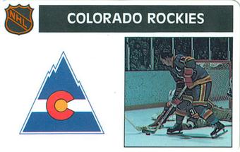1976-77 Popsicle Bilingual #NNO Colorado Rockies Front