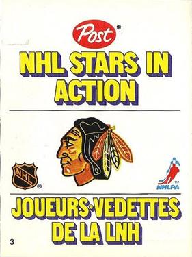 1981-82 Post NHL Stars in Action #3 Denis Savard Front