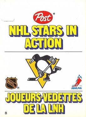 1981-82 Post NHL Stars in Action #8 Randy Carlyle Front
