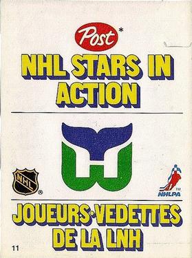 1981-82 Post NHL Stars in Action #11 Mark Howe Front