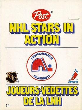 1981-82 Post NHL Stars in Action #24 Robbie Ftorek Front