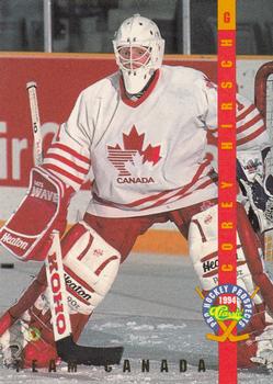 1994 Classic Pro Hockey Prospects - Ice Ambassadors #IA2 Corey Hirsch Front