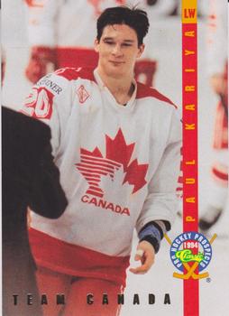 1994 Classic Pro Hockey Prospects - Ice Ambassadors #IA3 Paul Kariya Front