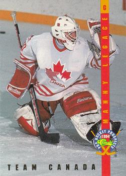 1994 Classic Pro Hockey Prospects - Ice Ambassadors #IA5 Manny Legace Front