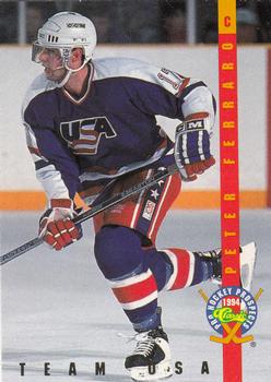 1994 Classic Pro Hockey Prospects - Ice Ambassadors #IA10 Peter Ferraro Front
